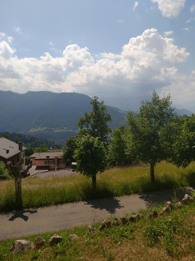 Studio Au Calme, Vue Imprenable Sur La Vallee Leysin Exteriör bild