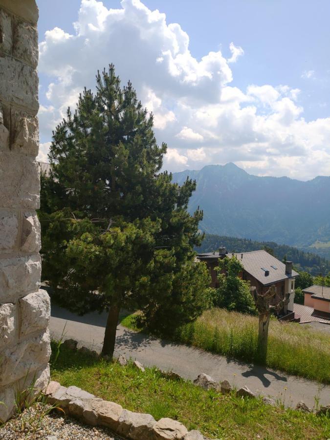 Studio Au Calme, Vue Imprenable Sur La Vallee Leysin Exteriör bild