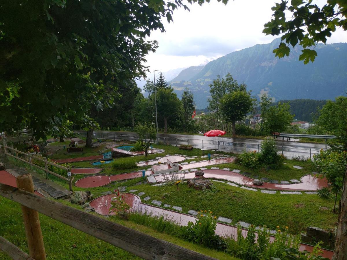 Studio Au Calme, Vue Imprenable Sur La Vallee Leysin Exteriör bild